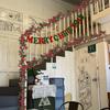 200cm Red Berry Christmas Garland - Holly Leaves Poinsettia Holiday Decor | Xmas Mantel Fireplace Doorway Swags 7