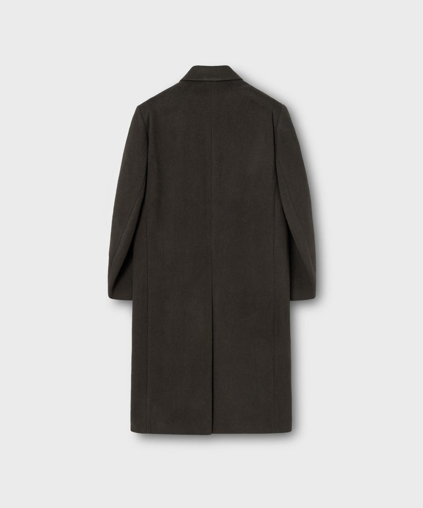 Nonblank [Nonblank X Fashion Planet] Single Long Coat_Dark Brown