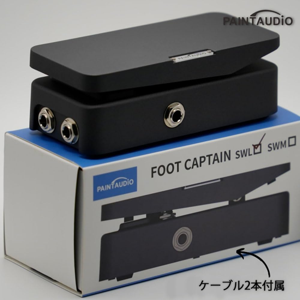 PAINT AUDIO FOOT CAPTAIN SWL Expression Внешняя Педаль-расширение Наконечник и Кольцо Выход Поддержка Дополнительный Фиксируемый Переключатель Выход Сигнала MIDI-Контроллер