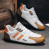 Весенне-летние новые спортивные туфли, повседневные туфли для вождения, шнуровка, плоская подошва, мужские легкие кроссовки для бега, трендовые туфли