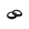 White Light Socket Shade Ring, Aluminum Lamp Retainer Rings Replacement for Glass Light Fixture Porcelain Lamp Holder, Threaded Diameter 39mm