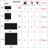 10/17/32/58pcs 3D Mirror Stickers Acrylic Triangles Self-adhesive Diamonds DIY Wall Mirror Stickers for Living Room Home Decor