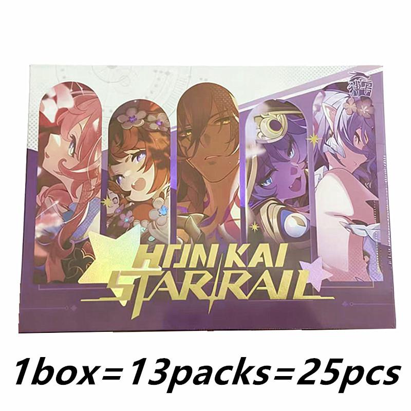 Honkai Star Rail Карточная Аниме Игра Genshin Impact Honkai Star Railway Карты Редкие Коллекционные Карты Детские Игрушки Мальчик Рождественский Подарок