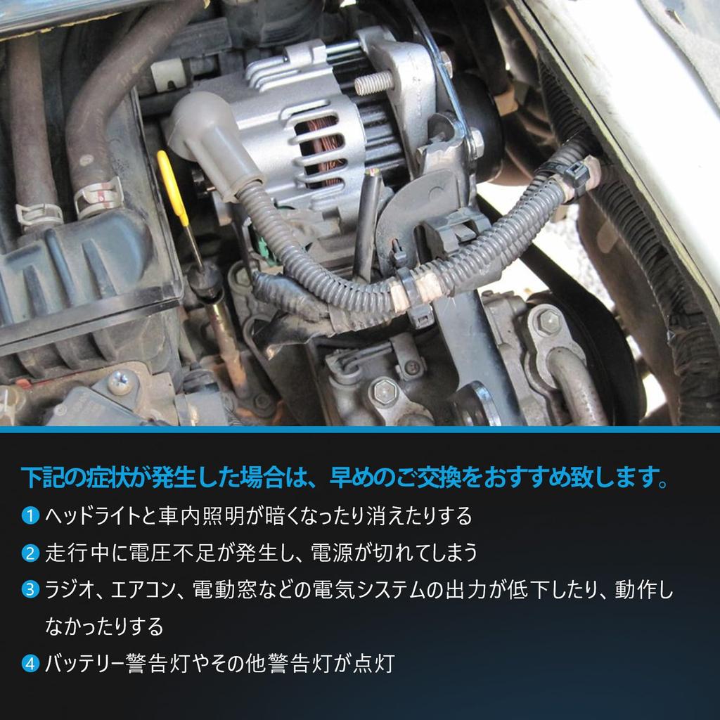 Генератор для Suzuki Every DA64V Без возврата старого узла Совместим с оригинальными номерами деталей и DA64W. обязательный. 31400-68H00, 31400-68H01, A1TA4091,