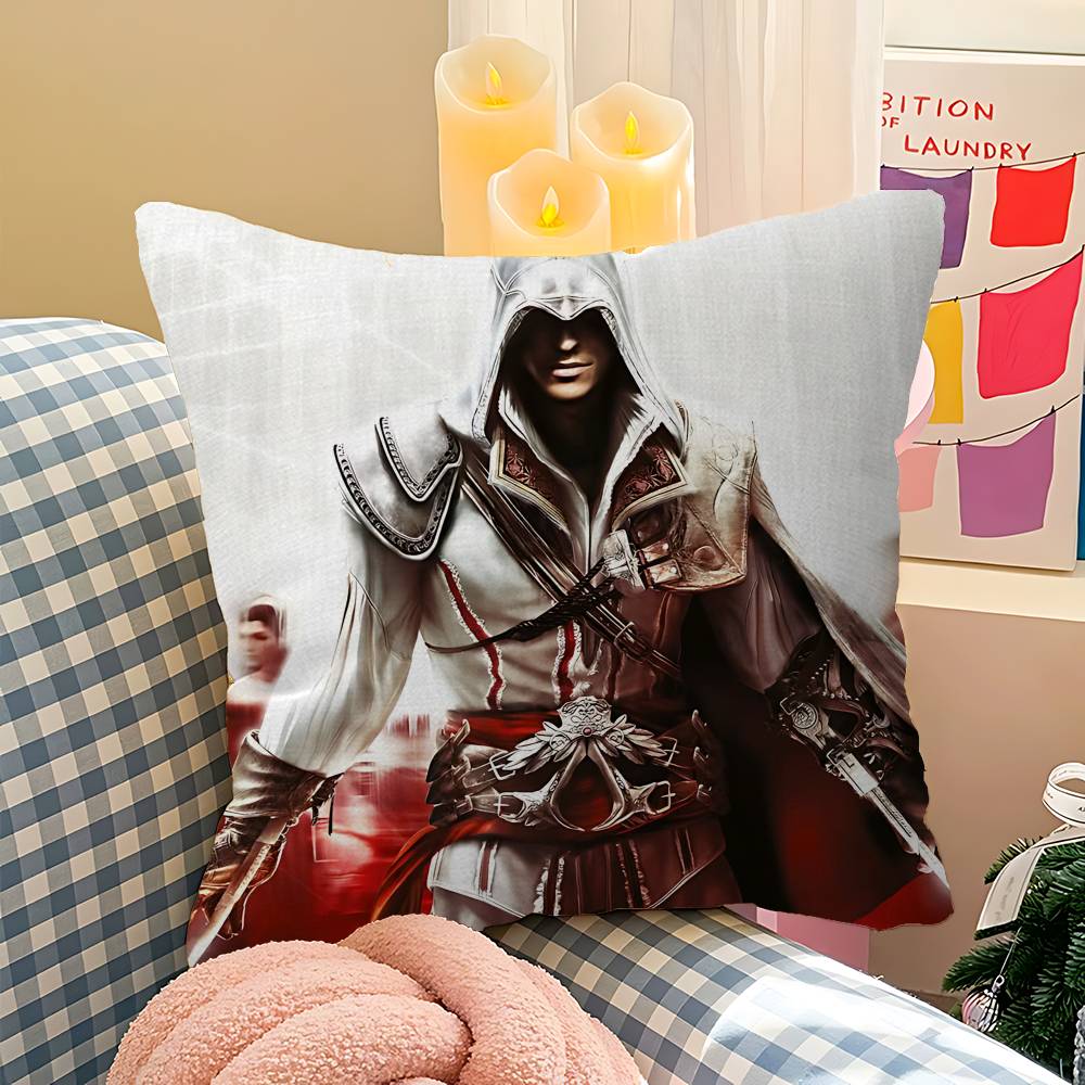 Игра Классика A-Assassins Крутой C-Creed Наволочка Полиэстер Подушки для Дивана Декоративные Пледовые Подушки Домашний Декор Наволочка