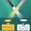 Handy Pen Light USB Rechargeable Mini Clip Pocket-sized First Aid Work Light Inspection Stainless Steel Doctor Nurse Use Letterable LED Penlight