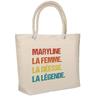 Sac De Plage - PLANETEE - Isotherme Maryline Déesse Légende Vintage - Coton Naturel - Grande Contenance - Imprimé En France