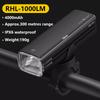 Xunting Bicycle Light 1000Lumen 4000mAh Front Bike Headlight USB Charging MTB Road Highlight 7