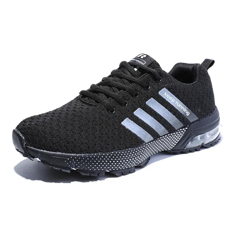 Men Shoes Casual Cushion Running Shoes Mens Chunky Sneakers Platform Large Size Sports Shoes Outdoor Running Walking