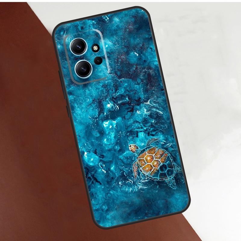 Чехол 'Морская черепаха' для Xiaomi Redmi Note 13 10 11 12 14 15 Pro Plus Чехол для Redmi 15C 15 12C 13C 14C 10C