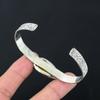 Mookaite Gemstone Mother Handcrafted Anniversary Bangle Jewelry Sterling Silver