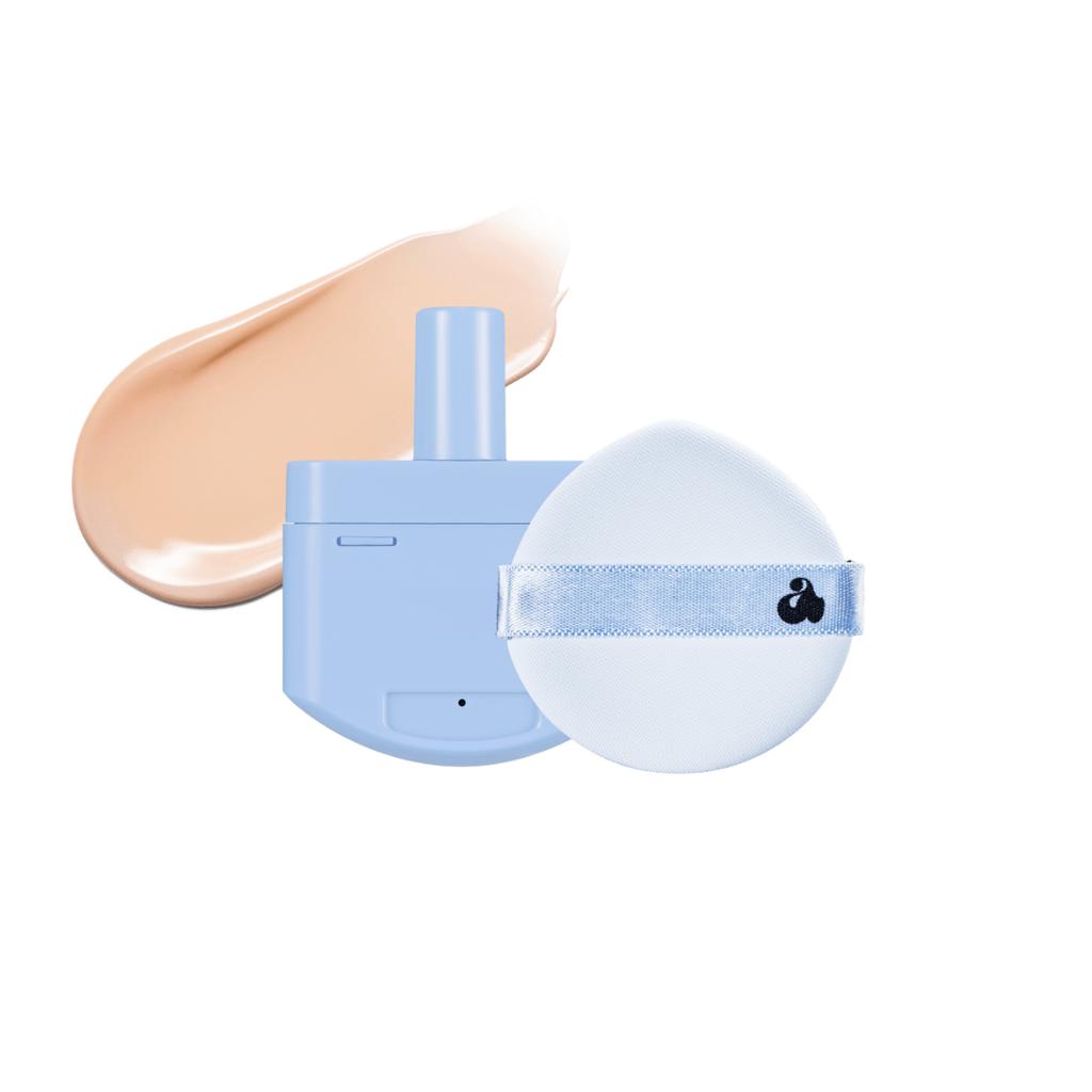 UNLEASHIA - Babe Skin Baby Blue Cushion Re-Feel 21N Fluffy SPF 40 PA++, 15 g - Uzupełnienie do podkładu w formie cushion