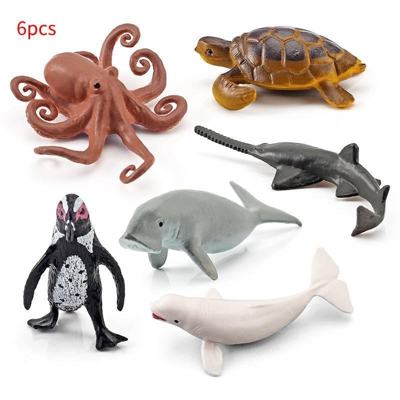 Marine Animal Pvc Model With Realistic Design For Education And Collection