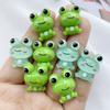12 Pcs New Cute Cartoon Frog Series Flat Back Resin Scrapbooking DIY Jewelry Hairpin Craft Decoration Accessorie