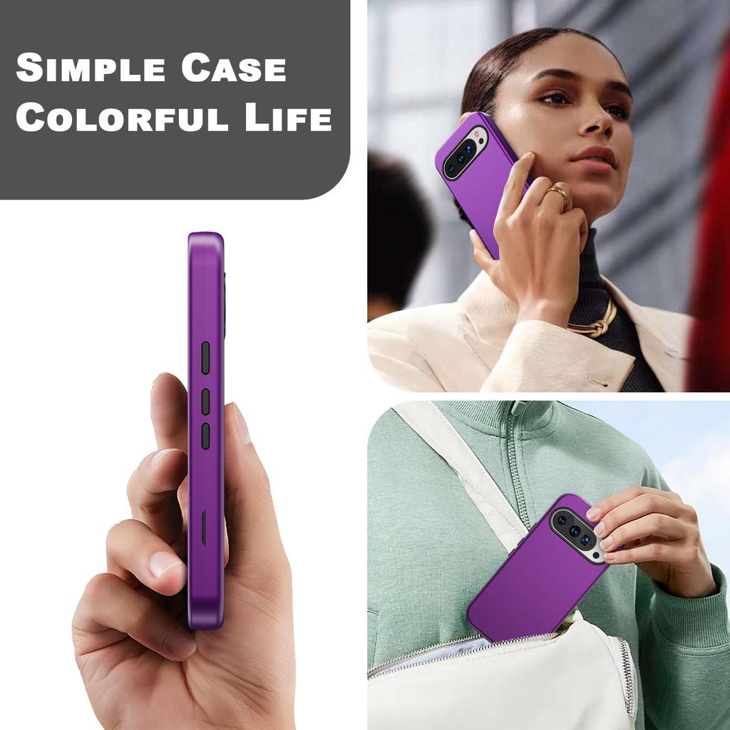 Матовый чехол Google Pixel 10 Pro с покрытием Soft-Touch - Новый трехкомпонентный дизайн для трансграничной торговли