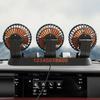 2025NEW Car decoration car fan General Motors big truck three head small electric fan car big wind electric fan