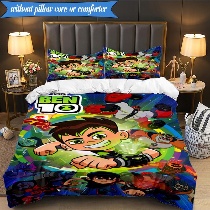 Alien heroes 3pcs K-pop music group Bedding set,Ideal for Bedroom, Dormitory,Including Duvet Cover And 2pcs Pillowcases,Fan gifts