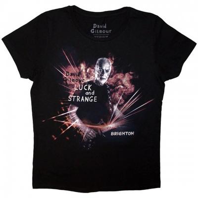 Футболка с принтом на спине David Gilmour Womens/Ladies Luck & Strange Brighton