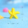 Мини красочная пятиконечная морская звезда морская звезда смоляные украшения для аквариума морская звезда