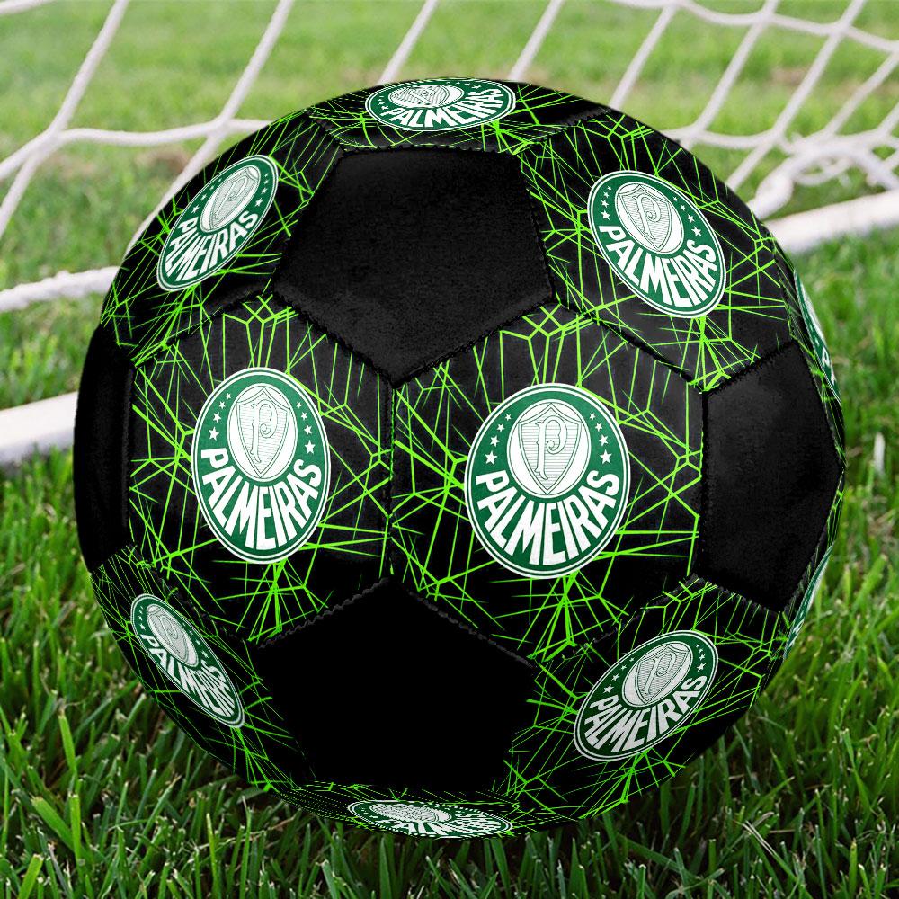 SE Palmeirasfootball clubIndoor Size 5 Soccer Ball Colorful Machine Stitched PVC Competition Ready Durable High-Bounce