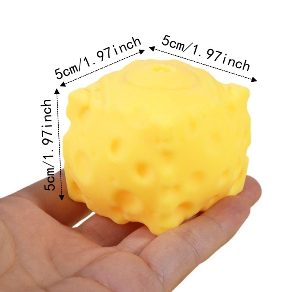 Realistic Cheese Squishy Toy Super Soft Slow Rebound Fidget Toy for Kids Adults