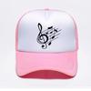 Funny Musical Note Baseball Cap Fashion Unisex Women music lover hat cool Summer mesh breathable Trucker hats