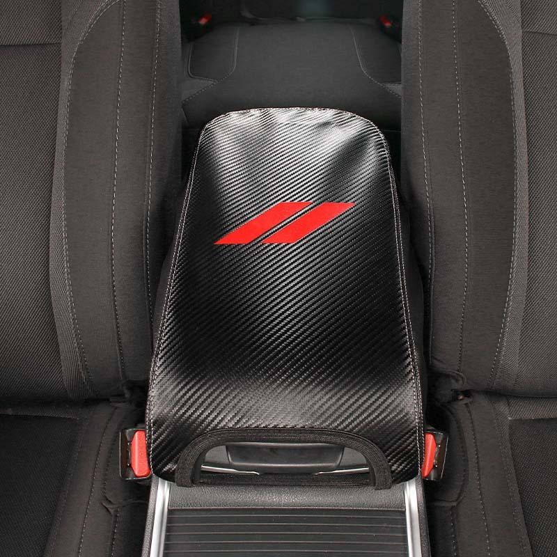 Leather Armrest Protective Cover Anti-Scratch Pad Cover For Dodge Charger 2011 Up For 300C 2011 Up Car Interior Accessories