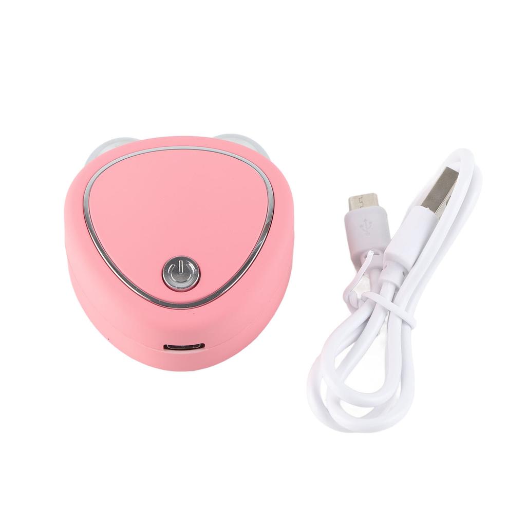 Microcurrent Facial Massager Reduce Double Chin Handheld Face Lifting USB Portable Heart Shape Face