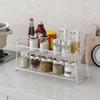 Non-slip Feet Multifunctional Spice Rack Space-saving Rack Organizer Kitchen Storage Shelf  Makeup