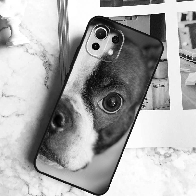 Boston Terrier Dog Case For Xiaomi 14 Pro 13 Ultra 11T 12T 13T 12 Lite POCO X6 Pro M6 X3 X4 X5 M5s F3 F5 Cover