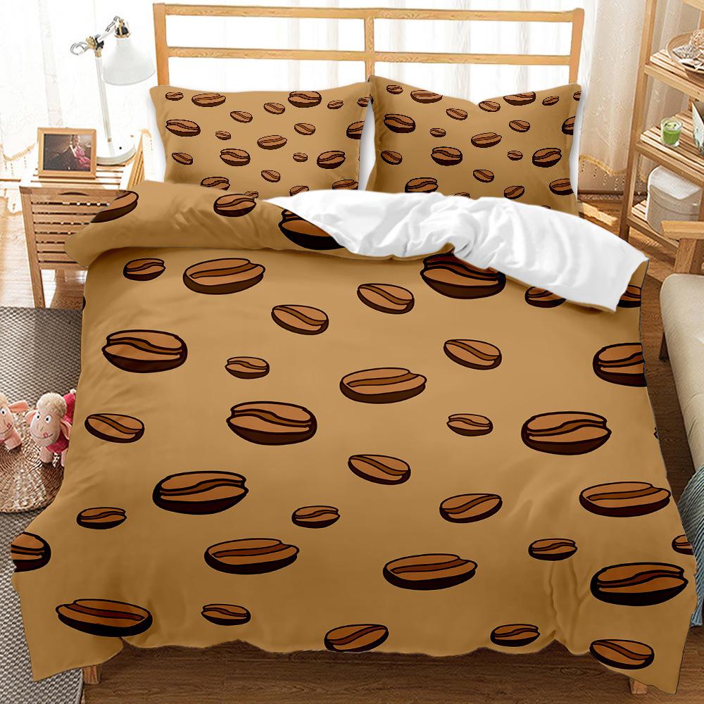 Small fresh food donut polished ebay three-piece quilt cover sheet