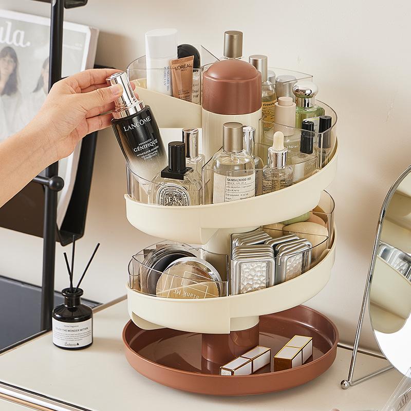 Multifunctional rotating hot pot dish preparation plate household kitchen dish preparation artifact