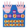 Math Board Montessori Toys Felt Math Toy Children Finger Numbers Toys Kids Early Educational Toy