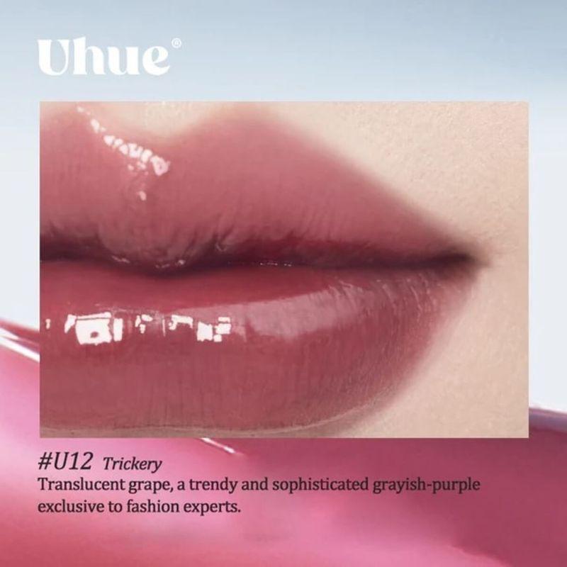 Uhue - Серия 'На сцене' 6D Алмазный Зеркальный Блеск для Губ - U10-U12