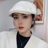 Embroidered Cap Front and Back Can Wear Summer Beret Korean Version of Fashion
