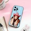 Певица C-Chappell Roan Чехол для телефона для iPhone 17,16,15,14,13,12,11 Plus,Pro Max, Мягкий силиконовый черный чехол