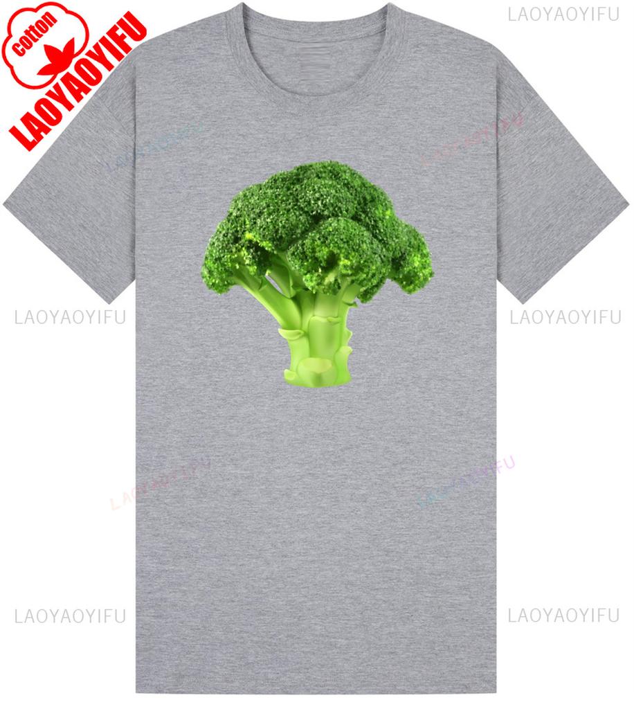 Simplicity Broccoli Tshirt Unisex Unisex Unisex Vegetable Funny Cotton Graphic T Shirts Fashion Streetwear Tops Tee Camisetas