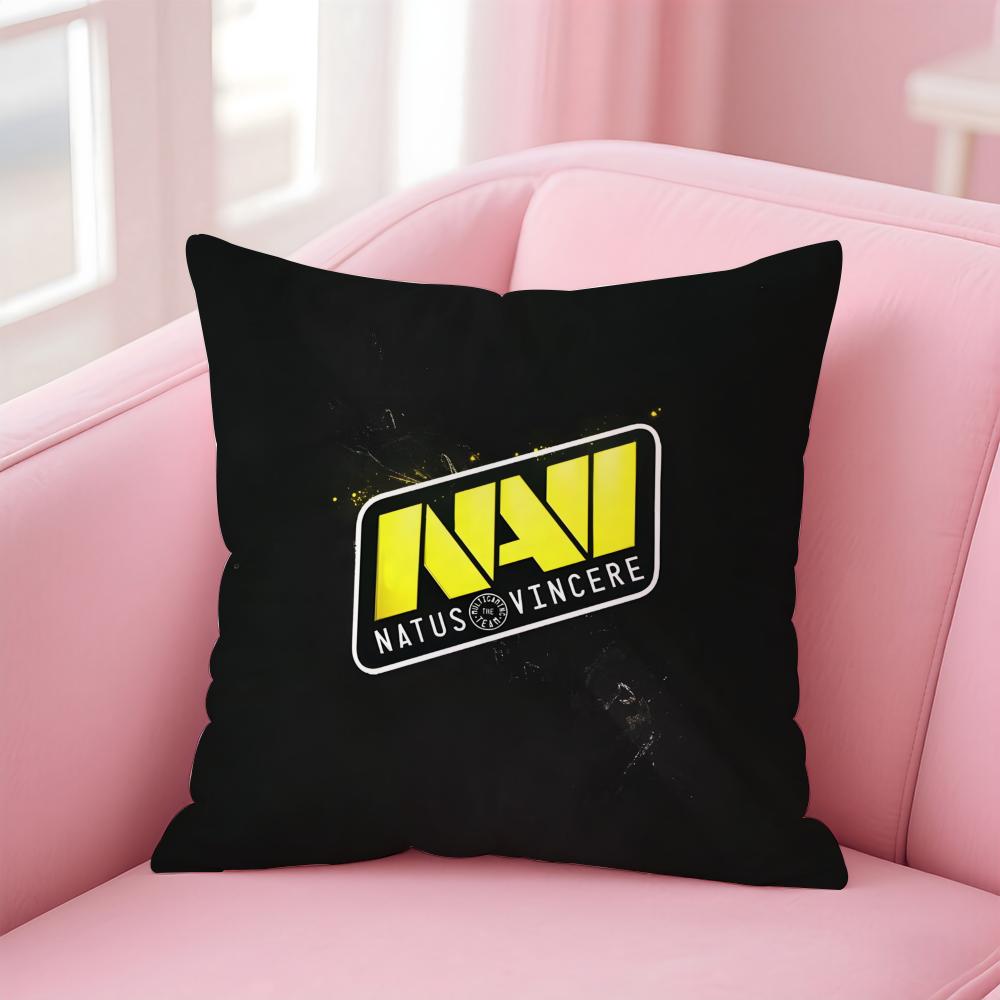 CSGO team logo meme Spirit Falcon Cushion Cover Pillow Case Soft Friendly Fabric Concealed Zipper