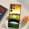 Sport Golf Ball Phone Case For Samsung Galaxy S25 S26 Ultra S24 S20 S21 S22 S23 Plus S10 S25 FE Back Cover