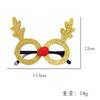 Vibrant Christmas Party Glasses For Children With Playful Reindeer Antlers And Festive Snowman Themes