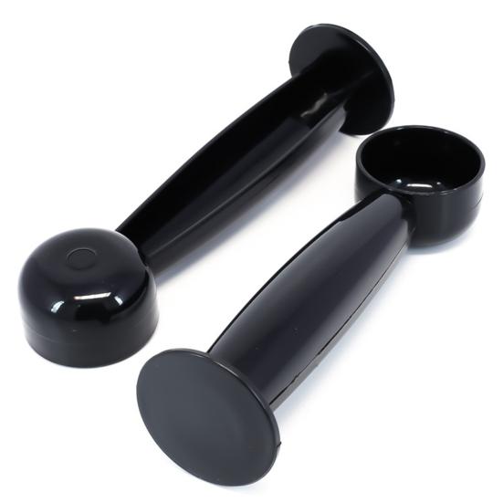 Совок для кофе с двойной головкой, ложка для трамбовки, 20 мл, молоток для порошка, трамбовка с длинной ручкой, многофункциональные кофейные инструменты для трамбовки зерен эспрессо