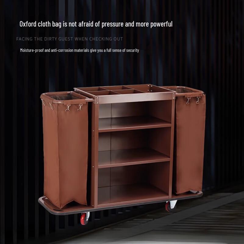 Industrial Aluminum Alloy Cleaning Service Cart