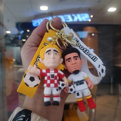 Мультяшный Футбольный Персонаж Брелок Милый Халанд Брелок Кукла Звезда Подвеска для Сумки Маленький Подарок
