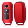 Чехол для смарт-ключа Daihatsu, Крышка ключа Rise, Чехол для ключа Toyota Rumie, Rocky, Tuftall, Rocky, ТПУ чехол для ключа, красный