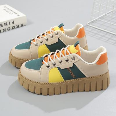 Женские кроссовки на платформе Весенняя спортивная обувь для бега Теннисные женские вулканизированные кроссовки Женская тренировочная обувь