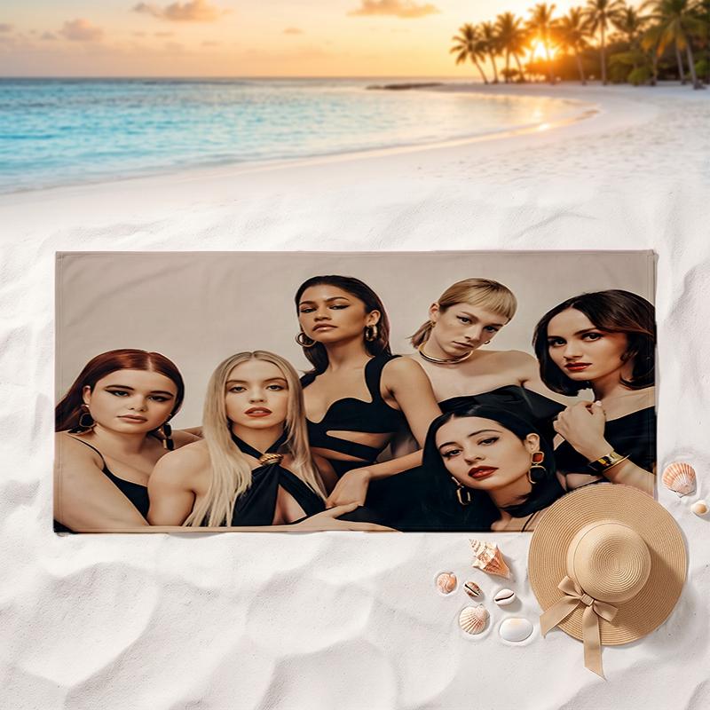 Euphoria Soft and comfortable beach towel perfect for vacations and poolside use an ideal gift for summer holidays