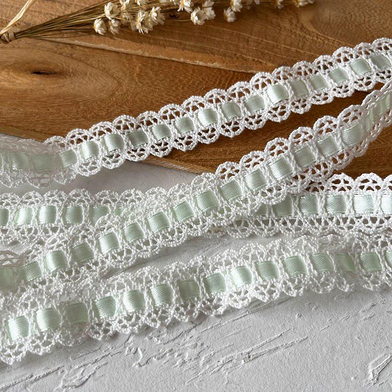 3M Hollow Вышивка Кружева Аксессуары Обертывание Отделка DIY Атласная Лента Тканая Лента Ручной Работы Декоративные Материалы 2 см