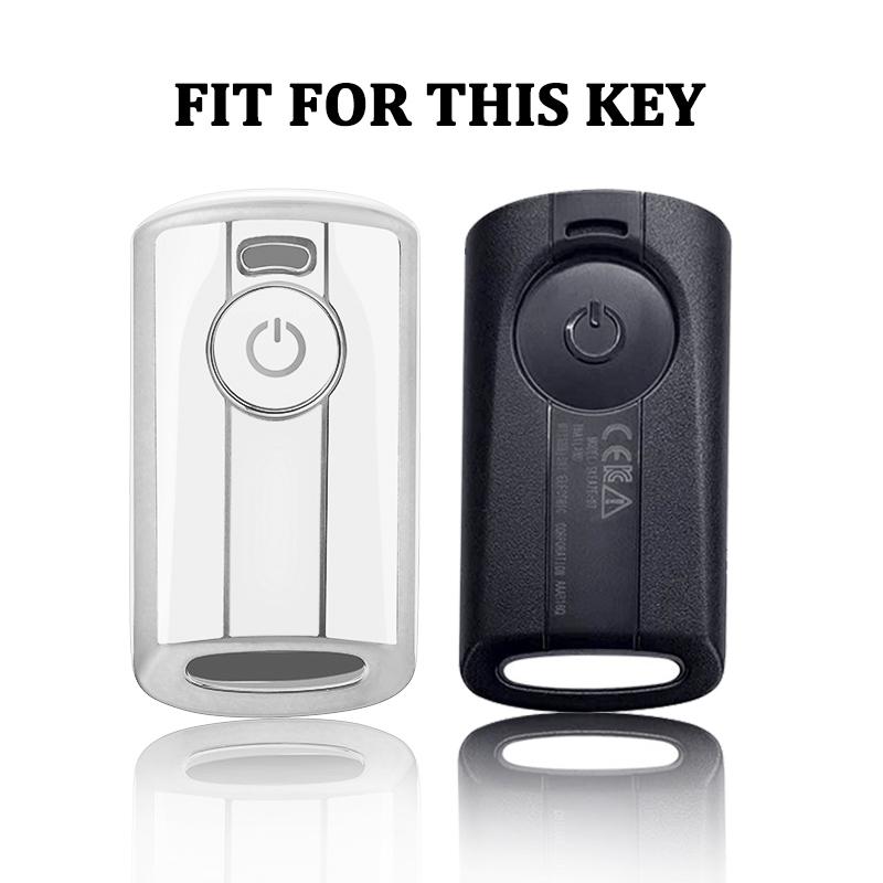 Чехол-оболочка из ТПУ для автомобильного ключа Yamaha Xmax 250 300 400 Tech Max AX Aerox 155 Mvx 55 NVX155 XMAX300 QBIX AEROX JAUNS 2021 2020