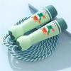 Lovely Adjustable Child Jumping Rope Fillet Design Colourful Skipping Ropes Cartoon Lovely Kids Jump Rope Sport Fitness