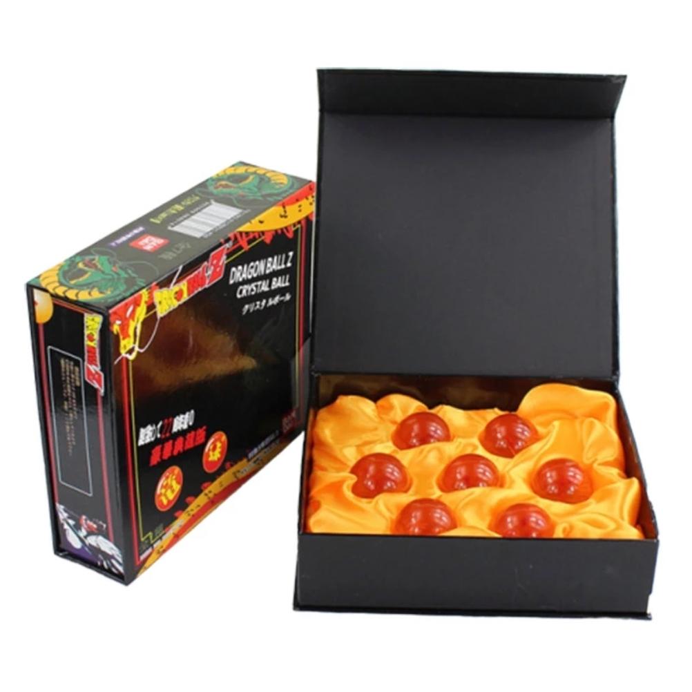 7шт Dragon Balls Crystal Balls Crystal Glass Balls Multifunction Safety Anime Transparent Balls
